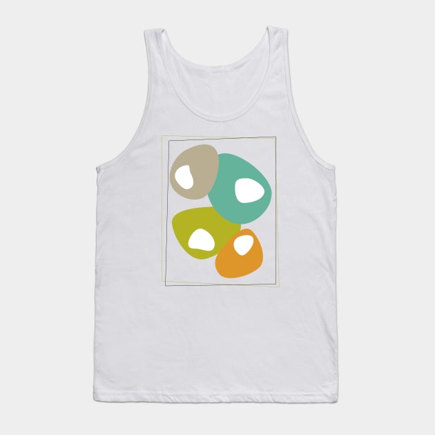 Cool Beans Mid Century Modern Tank Top by OrchardBerry